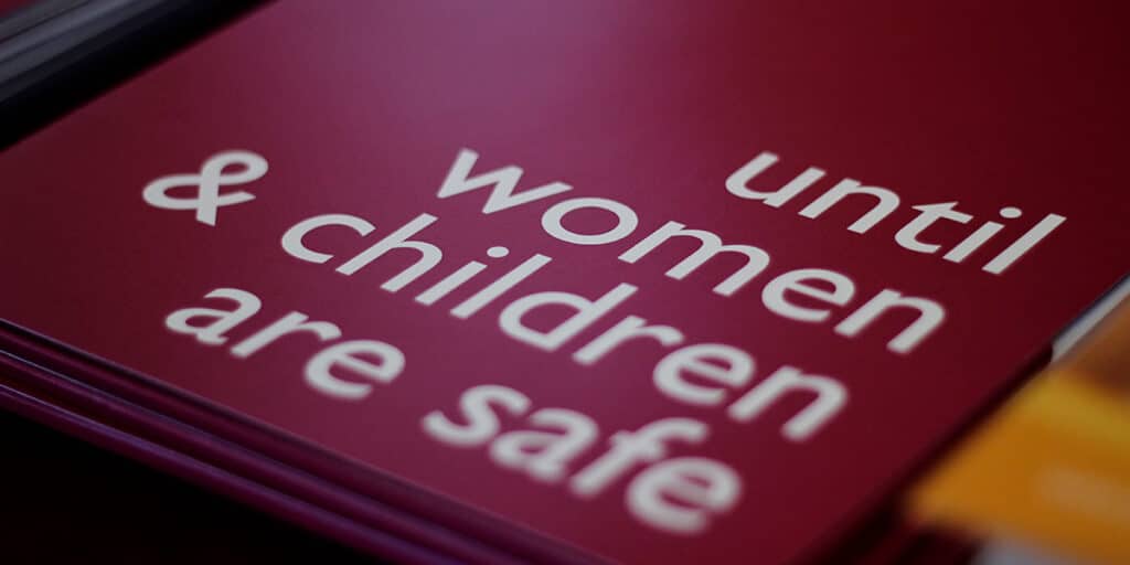 Women's Aid folders