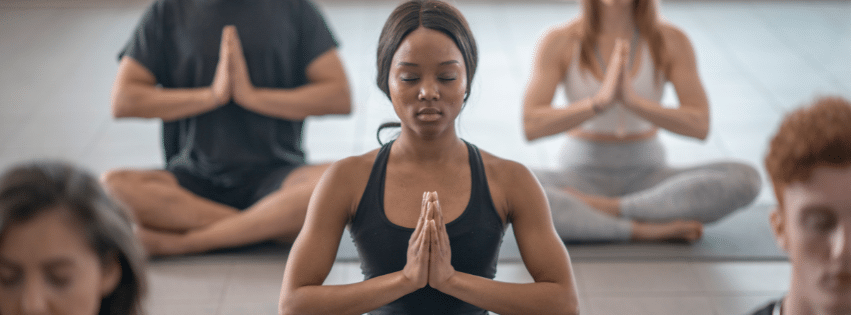 Yoga class